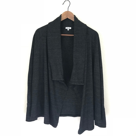 Splendid Sweaters - ⬇️ $22 Splendid Dark Grey Open Front Cardigan